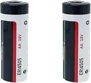 YICUAA (2-Pack) ER14505 3.6V 2700mAh AA Size Non-Rechargeable Lithium Battery