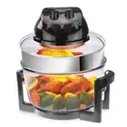 Pronti 17L Family Turbo Convection Oven Broiler Cooker - A18 Black glass,plastic