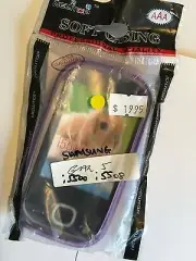 Samsung Galaxy 5 i5500, i5508 Fitted TPU Flexible Skin Case Cover in Mauve #4788