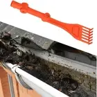 Roof Leaf Helper Gardening Tool Compact Gutter Cleaning Garden Leaf Remover