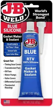 31316 RTV Silicone Gasket Maker and Sealant - 3 Oz. - Blue