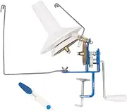 (High Speed) LXD Needlecraft Large Jumbo Metal Yarn/Wool/String/Fiber Ball Winder Hand Operated,10-Ounce,with Thread Cutter Scissors