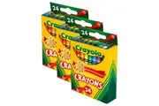 72pc Crayola Crayon Tuck Box Kids Colouring Drawing Arts Crafts Children 3y+