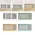 Portable Closet Doll Storage Container for Clothes Wardrobe Wardrobe Closet for