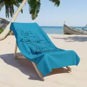 Pirate Ship Beach Towel