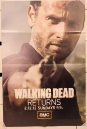 The Walking Dead Returns AMC 2.12.12 Print Ad/Poster Promo Art