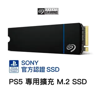 希捷 Seagate PS5授權 Game Drive 1TB M.2 PCIe Gen4×4 SSD固態硬碟 (ZP1000GP3A3001)