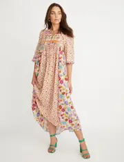 Rockmans Peasant Gypsy Dress