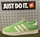 Adidas Mens Munchen Super Spezial Three Stripe Sneakers B41810 Green Size 9 New