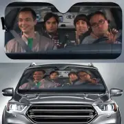 The Big Bang Theory Car Sunshade Sheldon Cooper Howard Wolowitz Car Sun Shade