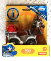 Fisher-Price Imaginext DC Gotham City Cyborg & ATV