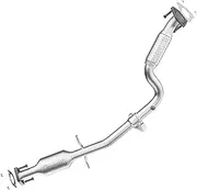 Rear Catalytic CIRconvert Compatible with Chevy Cruze 2011-2016 1.4L l4, 2016 Chevy Limited 1.4L l4 High Flow Catalytic Convertor (EPA Compliant)