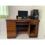 出清二手傢俱 花梨木電腦桌 實木家具