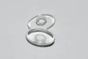 Nose Pads for glasses Rimless 5 pair Symmetrical Silicone 13mm Slip-In