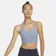 【NIKE】AS W NK ALATE ELLIPSE LL BRA 女 運動內衣 藍色-DO6620493