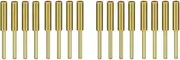 Mellisso 16Pcs High Hardness Diamond Chainsaw Sharpener-Stone File,Diamond Sharpening Wheels Chainsaw File(5/32 Inch, 4.0mm)