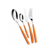 Bugatti Glamour 24pc Cutlery Set - Orange