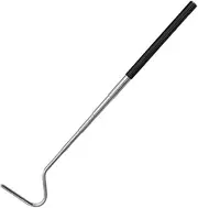 27" Stainless Steel Snake Hook,Retractable Grappling Tool for Reptiles & Pets, Extensible Pick-Up Handling Tool