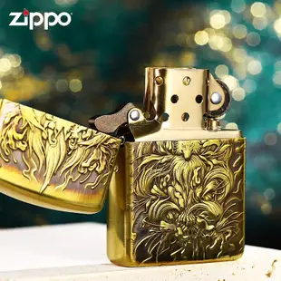 Zippo 打火機 蠍版浮鵰係列 雙麵九尾狐 關公 上下山虎 收藏 煤油打火機 防風打火機 砂輪打火機 禮物 送禮 自用