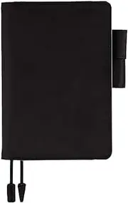 Hobonichi Techo Original & Planner Cover [A6 Cover Only] Colors: Black x Clear Blue