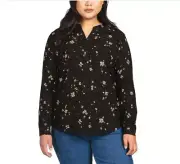 NEW Hilary Radley Ladies' Long Sleeve Blouse, X-Large