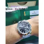 ROLEX 勞力士 126334 灰面 鑽刻 19年 98新 DATEJUST 41MM 126331