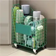 Tennis Racquet Storage Rack with Wheels,Tennis Racket Holder,Badminton Racket Display Rack,for Conference Room Gymnasium Gym School