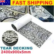 90x240cm EVA Foam Boat Flooring Mat Camo Marine Teak Decking Sheet for Yacht AU
