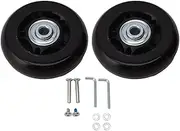 [YULEESIYIP] Luggage Suitcase Replacement Wheels Noiseless Swivel Caster Bearings Repair Kits for Easy Travel (70x24mm / 2.8x0.9インチ)