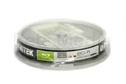 10 x Ritek Blu-ray BD-R 6x 25GB Full Hub inkjet printable blu ray BDR discs