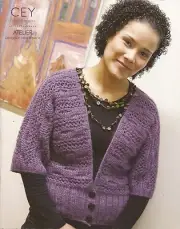 CEY ATELIER Classic Elite Yarns KNITTING PATTERN BOOK 9154 4 designs Inca Alpaca