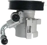 Power Steering Pump，Compatible With CHEVROLET AVEO KALOS T200 T250 T255 1.4 16V 2005-2013 96535224 9653-5224