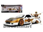 Jada 1:24 Hollywood Rides 2002 Honda NSX & White Ranger Figure 32795
