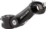 Zoom TDS-C297 Stem - 105mm, 25.4mm Clamp, Adjustable, 1 1/8", Aluminum, Black