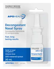 ApoHealth Decongestant Nasal Spray 20ml
