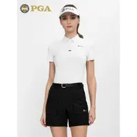 在飛比找ETMall東森購物網優惠-美國PGA 高爾夫短褲2023夏季運動女褲 柔軟彈力透氣速干