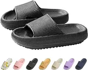 [falliget] Cloud Slides for Kids, Non-Slip Slipper, Quick Drying Sandals for Boys and Girls, Home Shower Bathroom Beach Shoes for Toddler