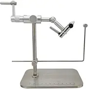 Professional 360° Rotating Fly Tying Vise with Stainless Steel Base - Premium Fishing Hook Tying Tool