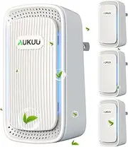 Air Ionizers (4 Pack) - Plug-in Negative Ion Air Purifiers - Quiet Air Freshener for Home, Bedroom, Office, Basement - Portable Air Purifier, Smell, Smoke,