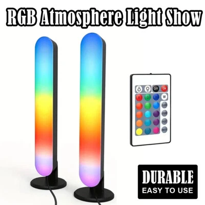 Smart Led Strip Lights With Remote Control Music Rgb Desk Lamp Pickup Light Home