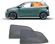 X-CAR Rear Window Sun Shade for Kia Picanto 2016-2025 Magnetic Car Sun Blind Mesh