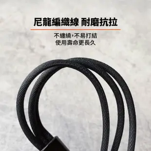 【VONK】三合一 V-14充電傳輸線(1.2米) iPhone Micro USB 傳輸線 數據線 尼龍線