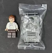 LEGO Han Solo Minifigure w Han Solo in Carbonite - New - Partially Sealed