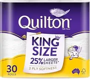Quilton 3-Ply King Size Toilet Tissue 30 pack