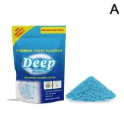 1/2 Toilet Bowl Cleaner Foaming Powder Bathroom Bubble Drain Sink C9G6