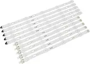 BGBLKLGPPN LED Backlight Strip Compatible with Samsung UE40KU6000 UE40KU6100 UE40MU6000 UE40MU6120 UE40JU6000 UE40JU6500 V5DU-400DCA 400DCB-R1 TV Light Strip