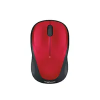 在飛比找momo購物網優惠-【Logitech 羅技】M235n 無線滑鼠(紅)