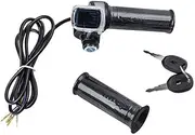 ZUXIM Electric Scooter E-Bike 24v 36v48v60v Handlebar Throttle Speed Controller LCD Display Bldc Controller Accessories Electric Scooter Display(48v Accelerator)