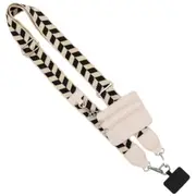 Phone Strap with Zippered Wallet Pouch Adjustable Phone Strap Crossbody Phone String