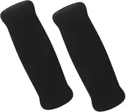 BIUDECO 2Pcs Thicken Crutch Handle Grips Non Slip Cane Handle Grip Replacement for Elderly Comfortable Hand Wraps for Walking Sticks and Mobility